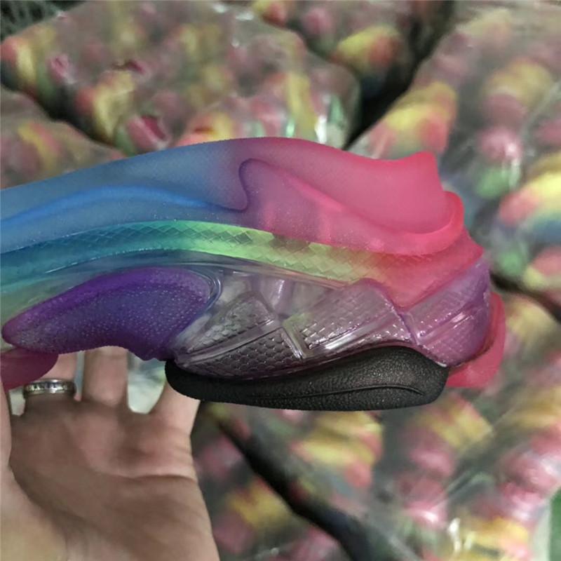 PK GOD PARIS TRIPLE S TRAINER Rainbow ready to ship